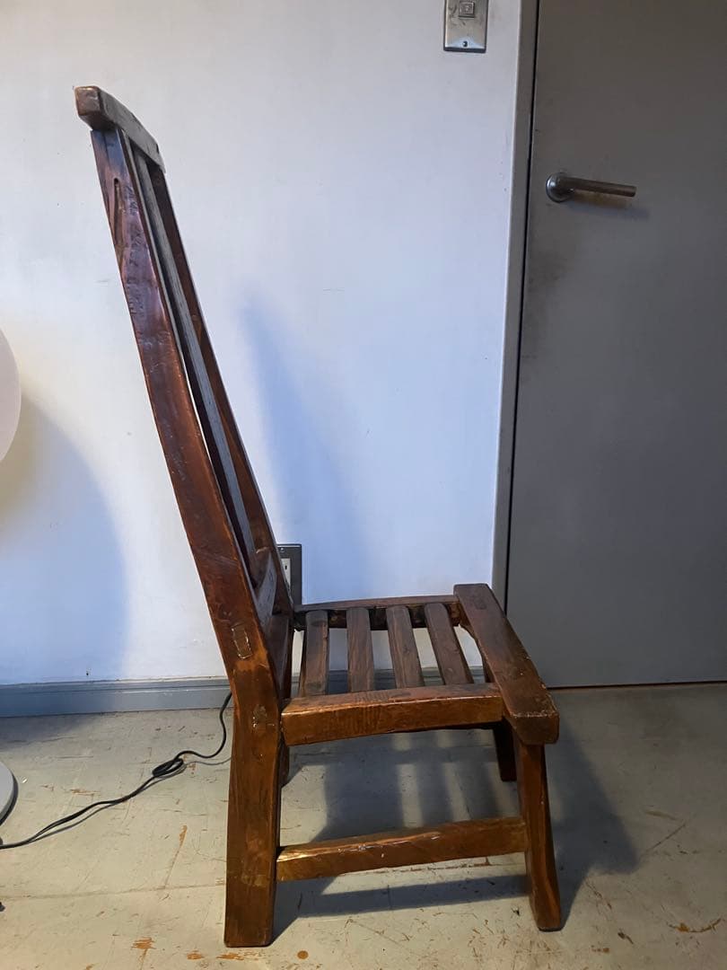 HPDECO アンティークチェア　無垢材　椅子　飾り台　フランス