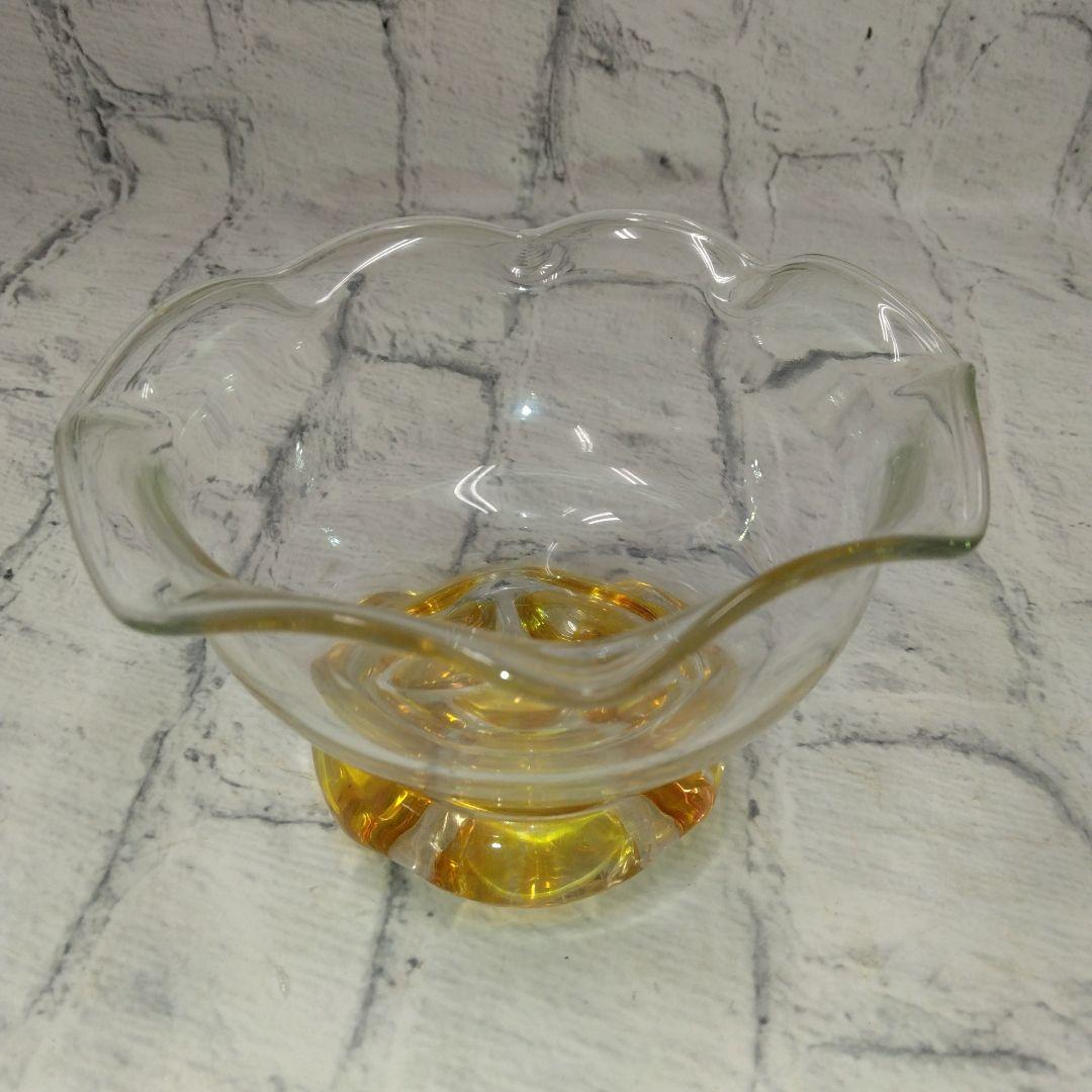 大正レトロ　ぎやまんのデザートボウル5客セット