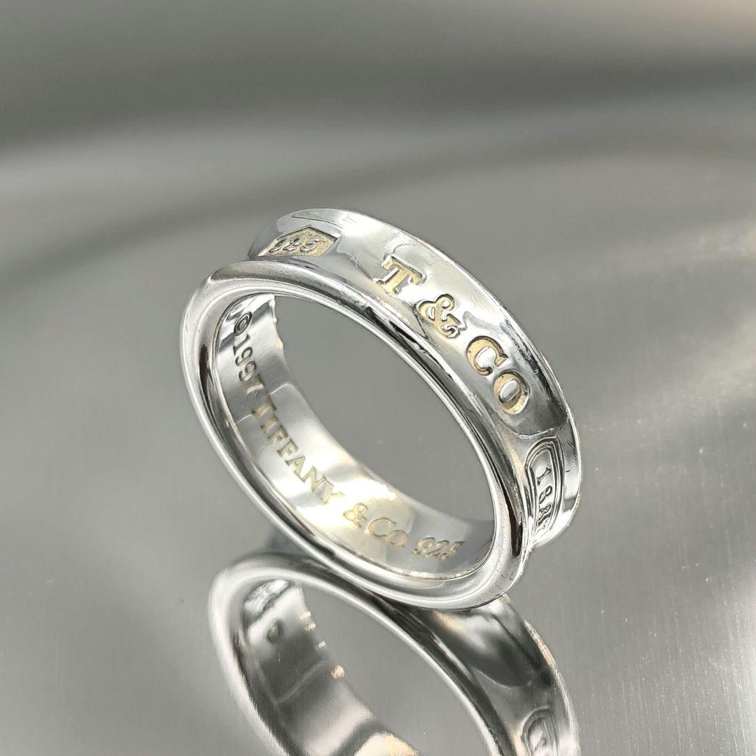 ポーチ付✨TIFFANY 1837 リング 23号 シルバー925 ティファニー