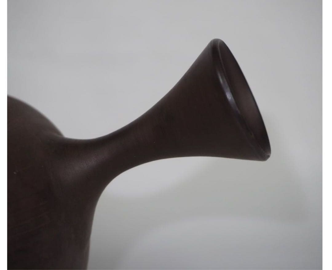 送料無料　常滑名工 水野陽景作 窯変朱泥急須　薄胎重さ145ｇ　煎茶道具