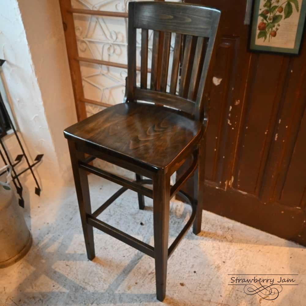 IFU-413-2 英国ヴィンテージ カウンターチェア ハイチェア BARチェア