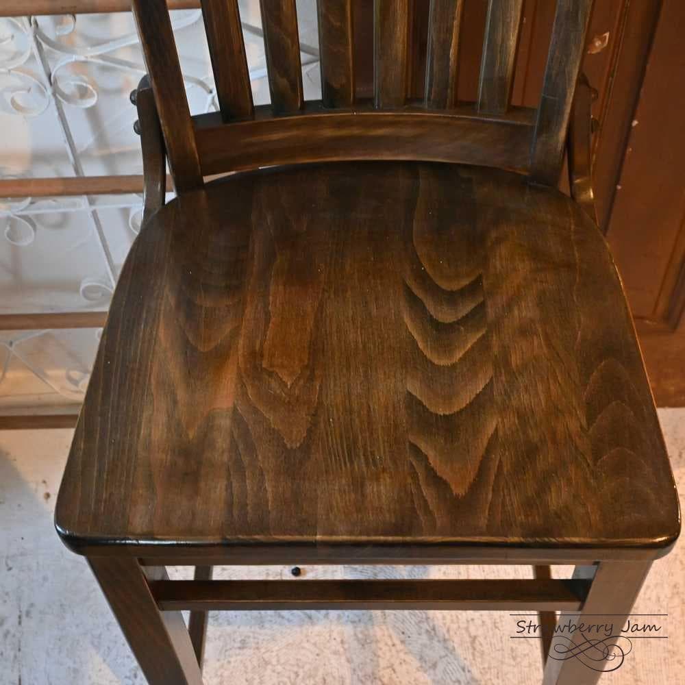 IFU-413-2 英国ヴィンテージ カウンターチェア ハイチェア BARチェア