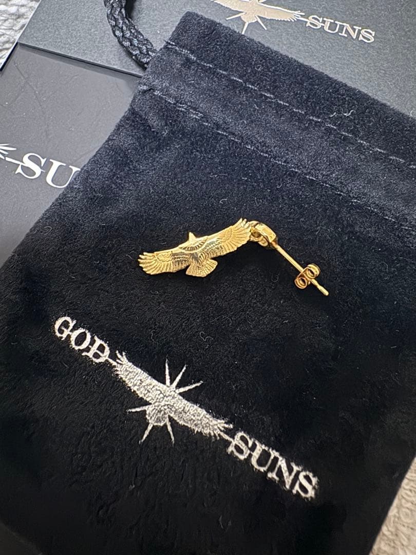 GOD SUNS ゴッドサンズ 全金イーグルピアス べビー