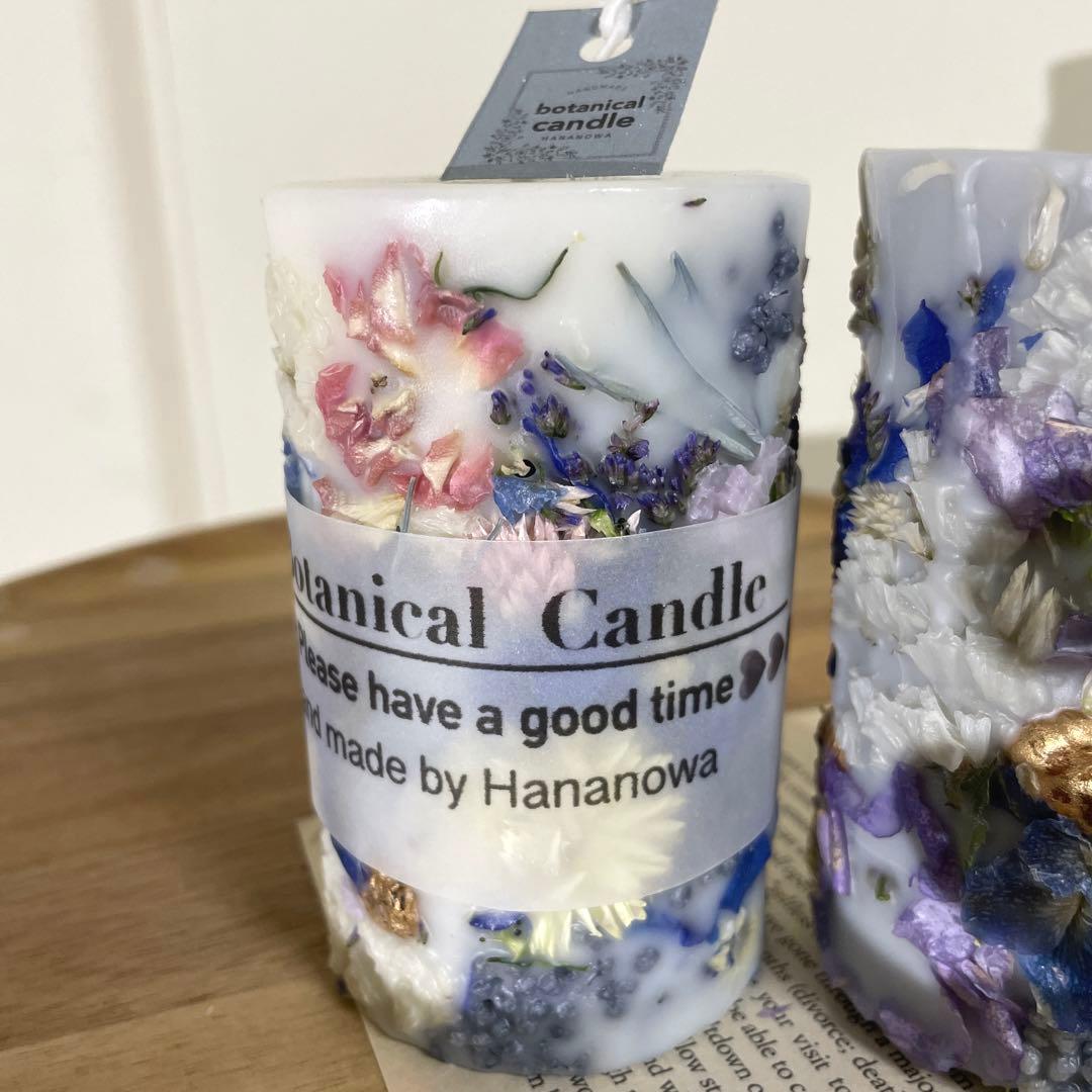 No.454 ボタニカルキャンドル　ソイキャンドル キャンドル