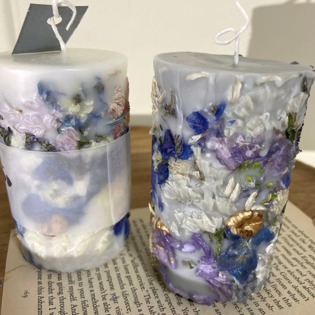 No.454 ボタニカルキャンドル　ソイキャンドル キャンドル