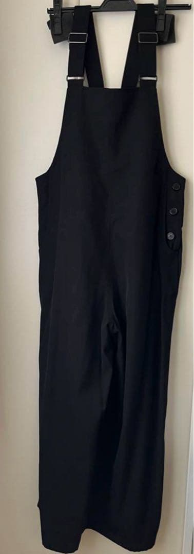 美品✨️BEARDSLEY サイドボタン サロペット ブラック