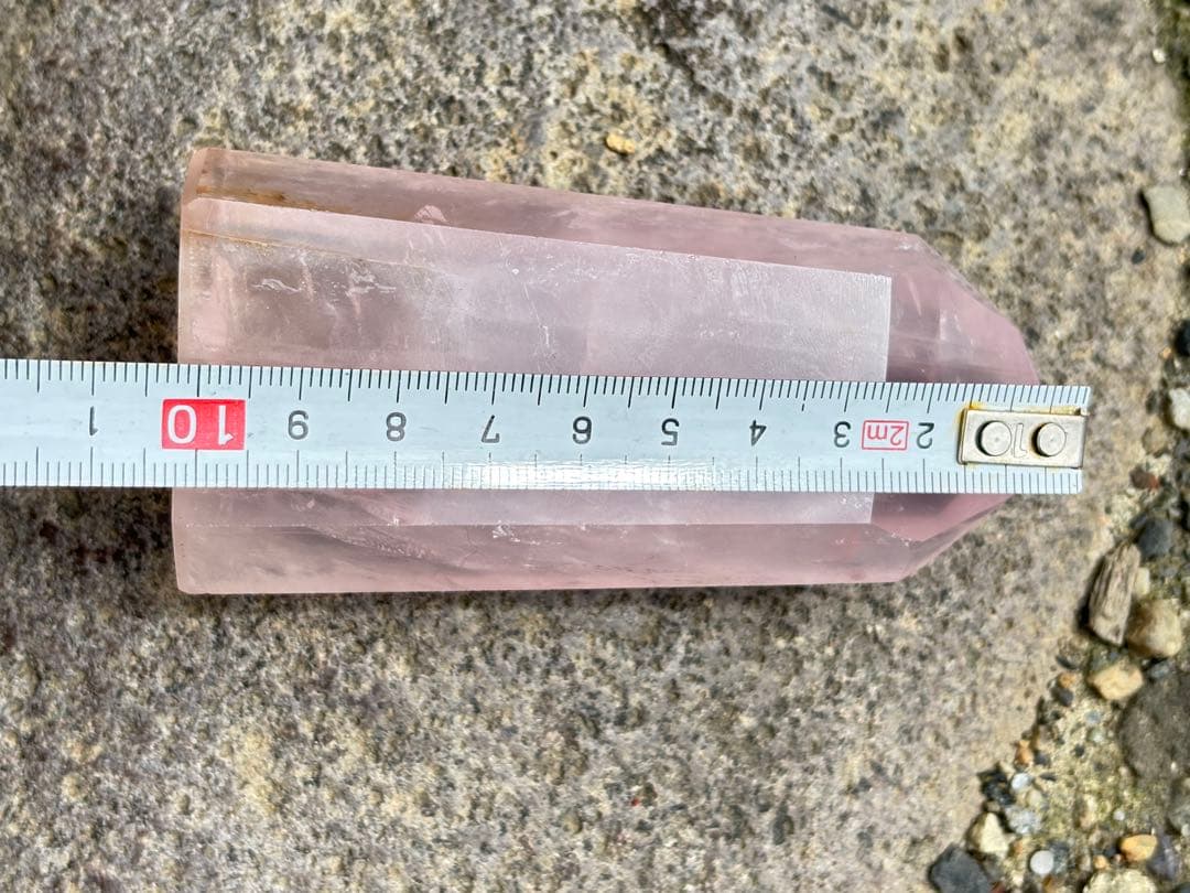 ローズクォーツ　ジェミー　モザンビーク　タワー　ハイグレード