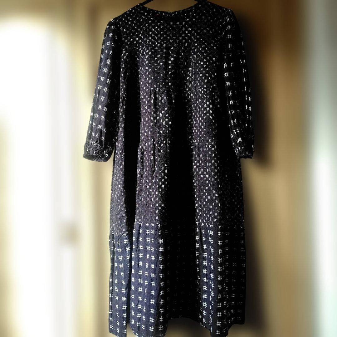 絣倶楽部 M.I ティアードワンピース