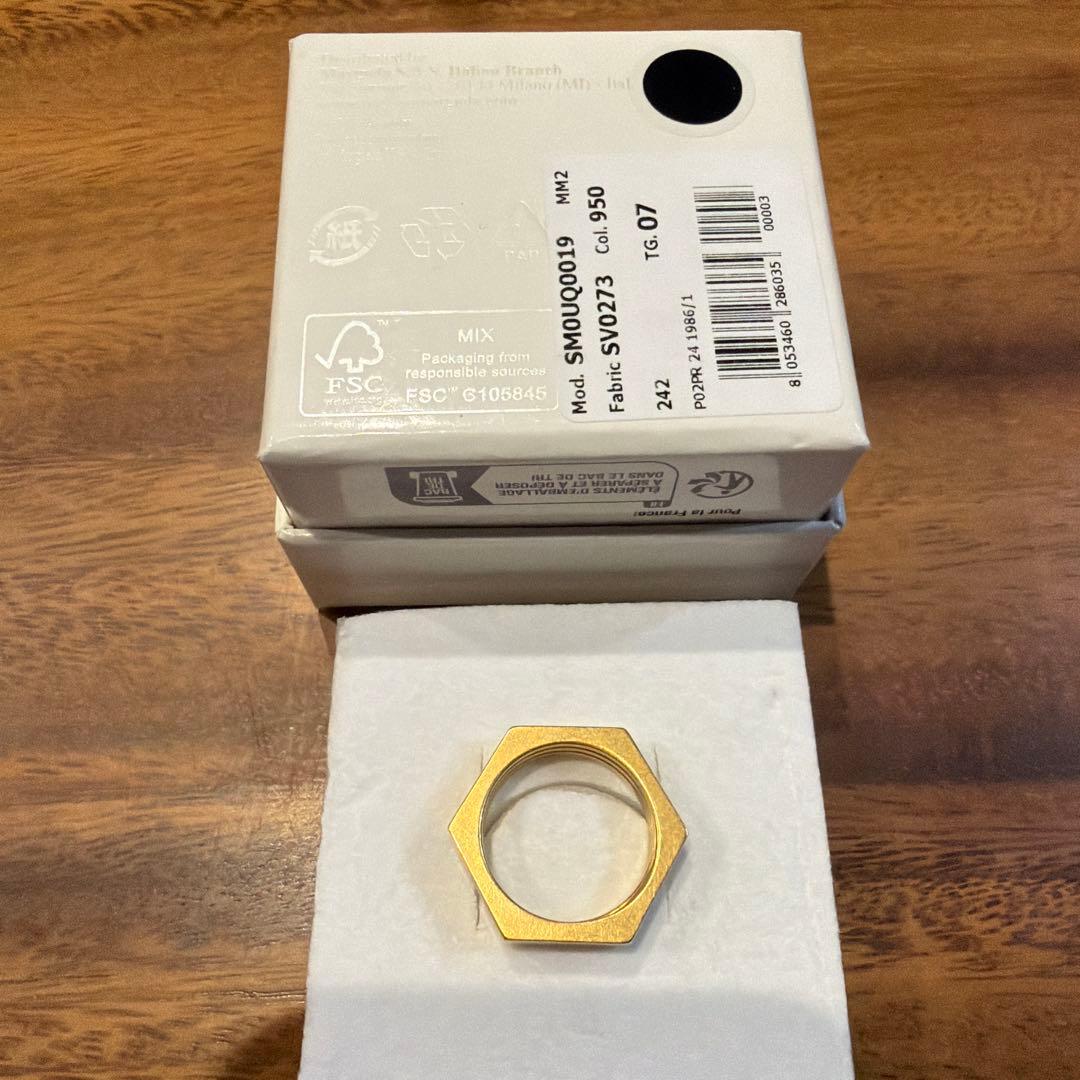 Maison Margiela 六角形リング