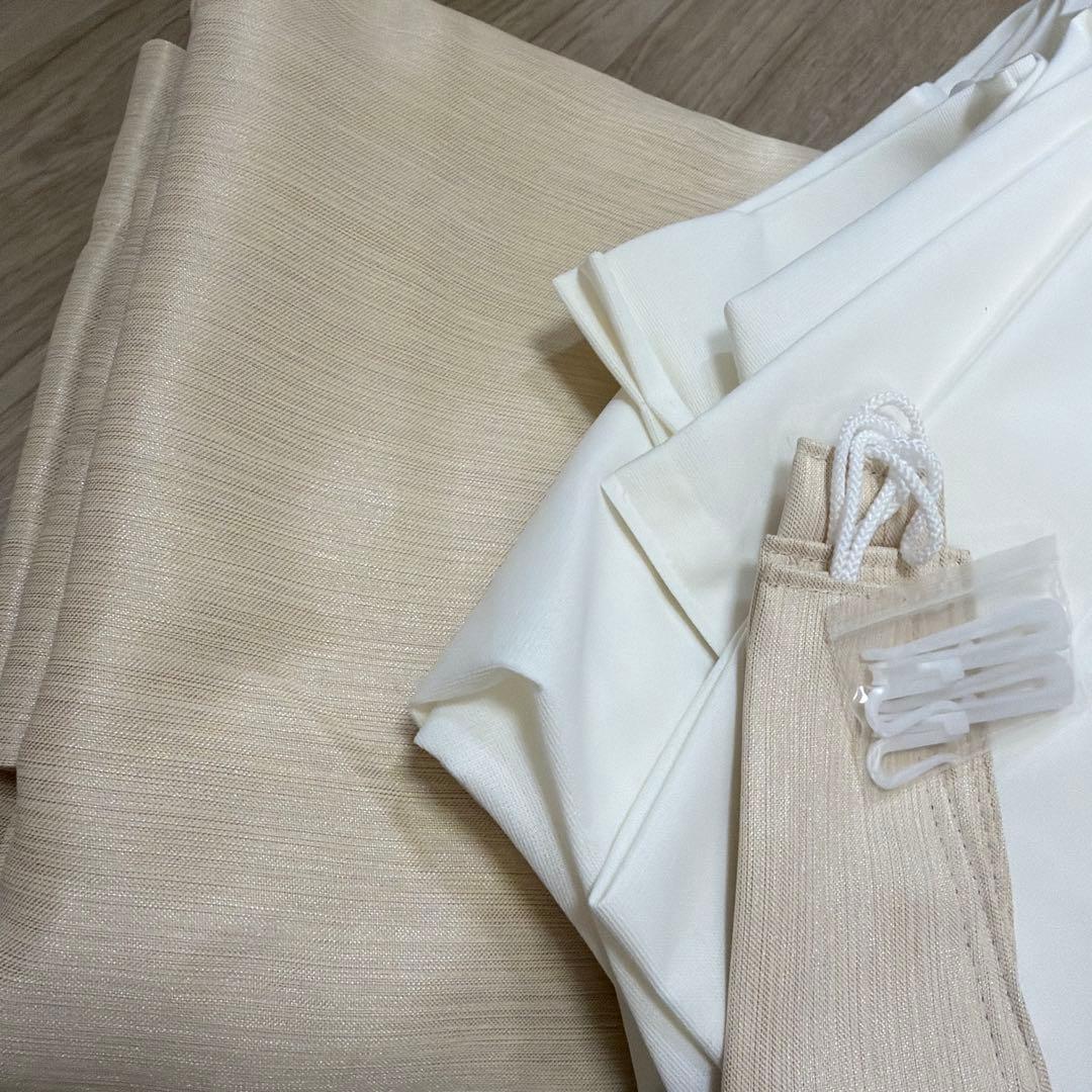 セシール　カーテン・レースカーテンセット★新品未使用‼︎