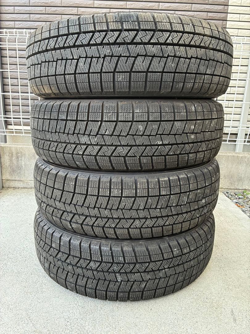 送料込み165/65r14ダンロップウィンターマックス03 4本セットバリ山