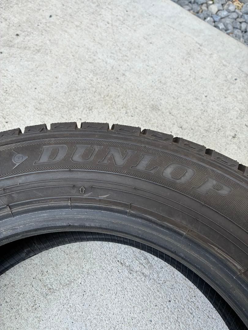 送料込み165/65r14ダンロップウィンターマックス03 4本セットバリ山