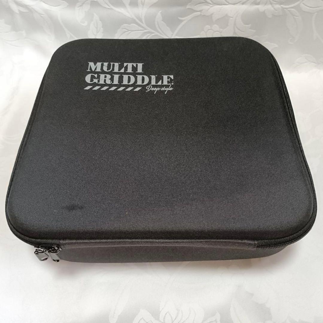 JHQ 正規品 マルチグリドル 29cm 深型 取っ手 鍋敷き 収納ケース付き