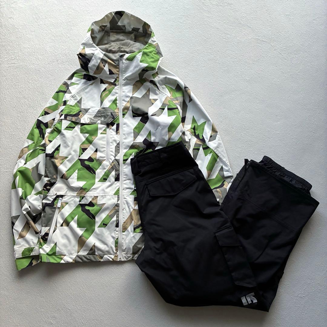 BURTON セットアップ ジャケット パンツ スノーボード スキーウェア M