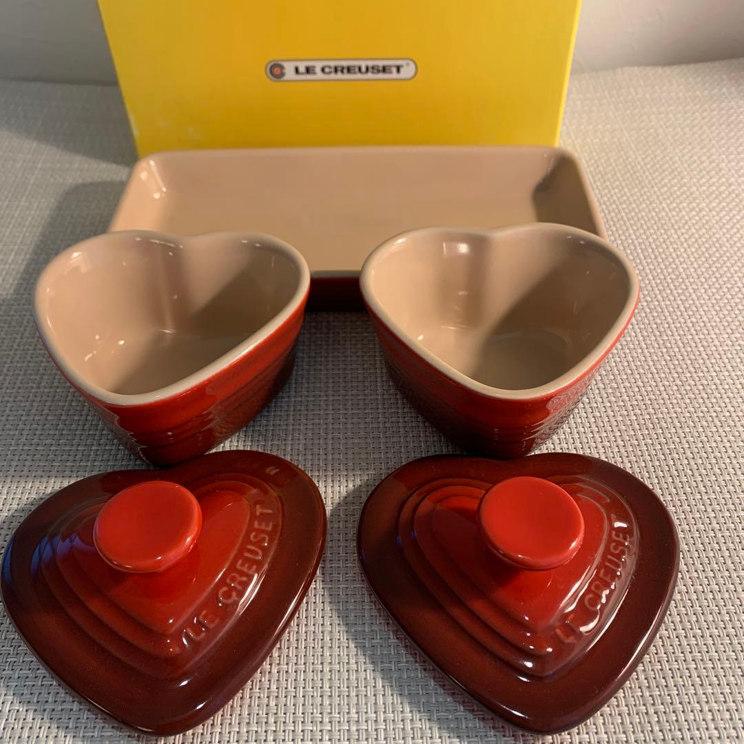 ルクルーゼ　レッド　9点セット♪