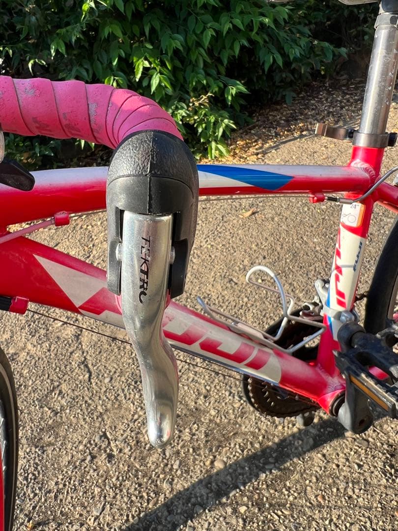 スポーツサイクル 赤/ピンク(富士自転車)24号