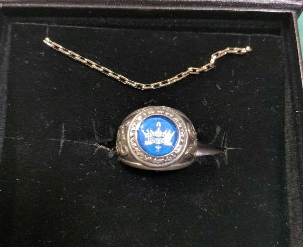 公式 家庭教師ヒットマンREBORN! 大空のボンゴレリングシルバー925製箱付