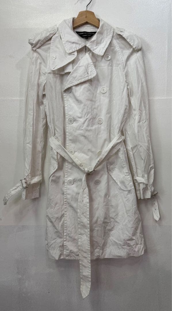 コムデギャルソンオムプリュス AD2015 トレンチコート ベルト サイズXS