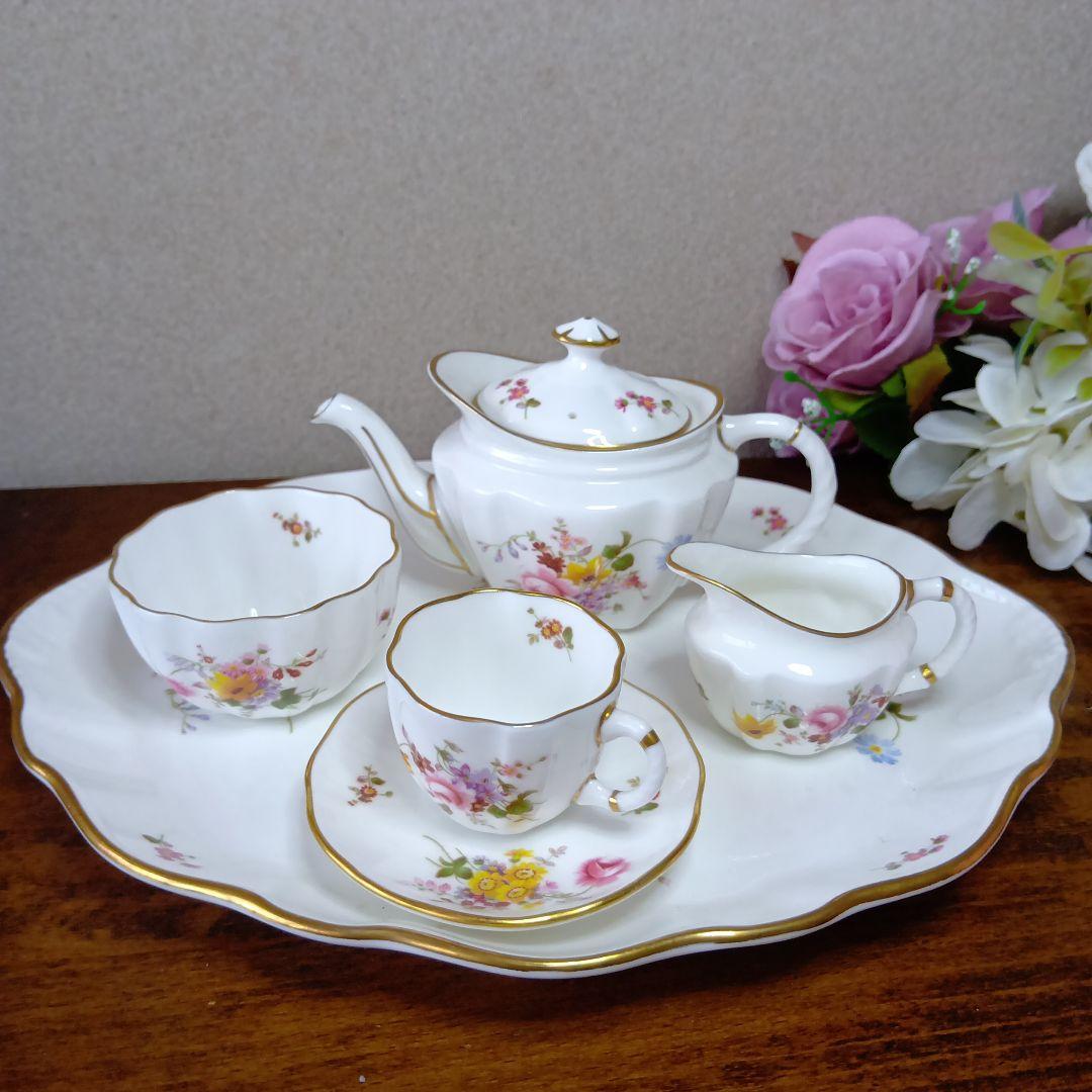 ロイヤルクラウンダービー ダービーポジー ミニチュアティーセット