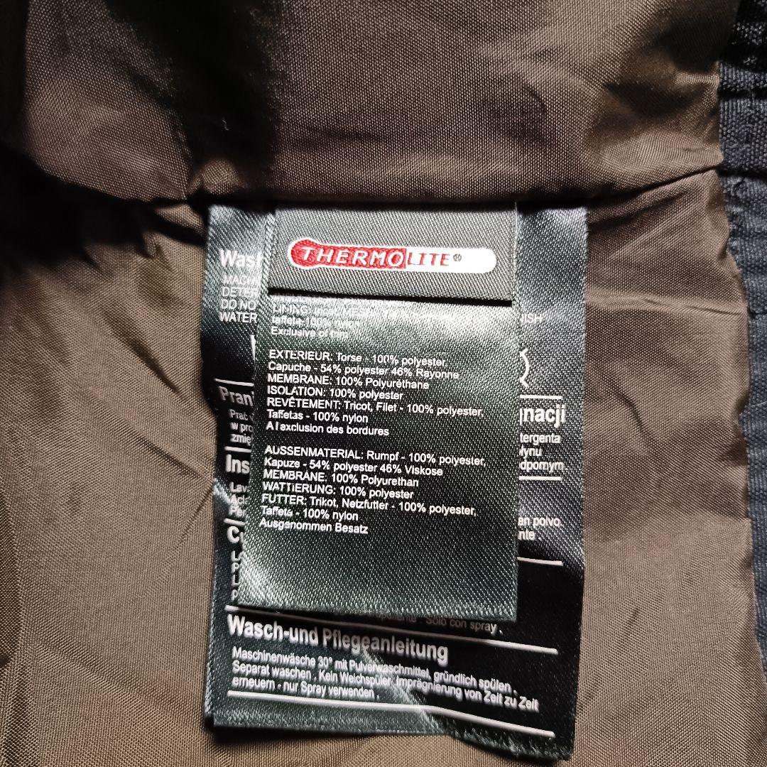 BURTON スノボーウェア コーデュロイ切り替え 黒 サイズL