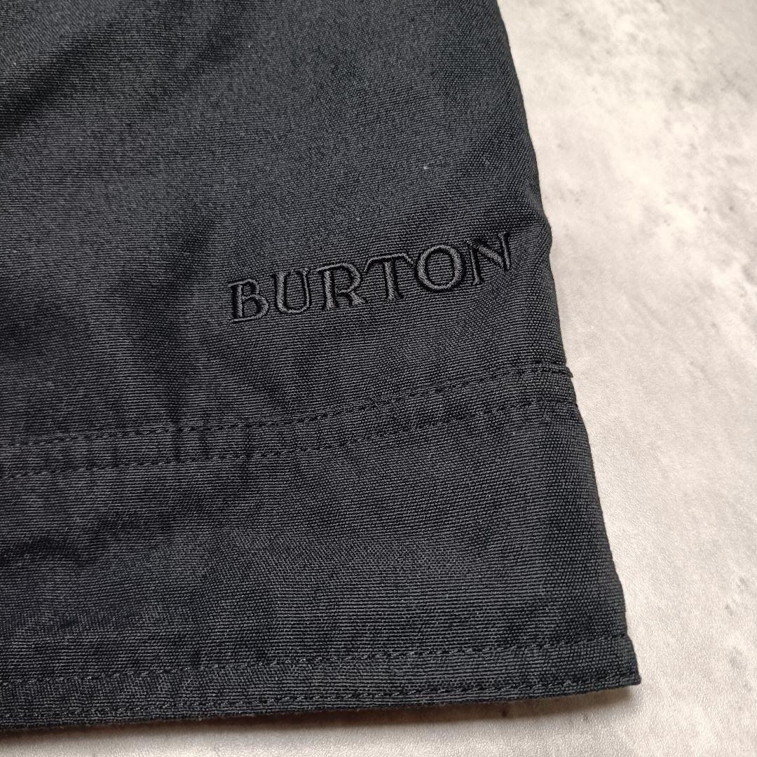 BURTON スノボーウェア コーデュロイ切り替え 黒 サイズL
