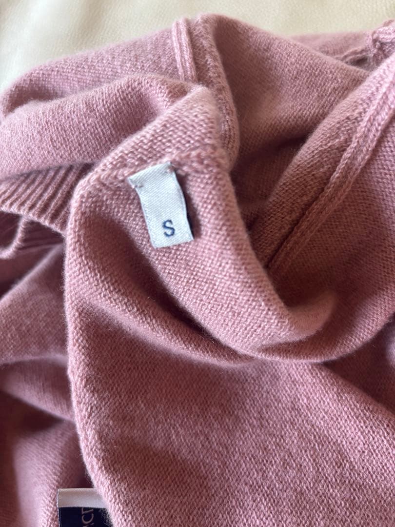 MONCLER 異素材カシミアニットセーター