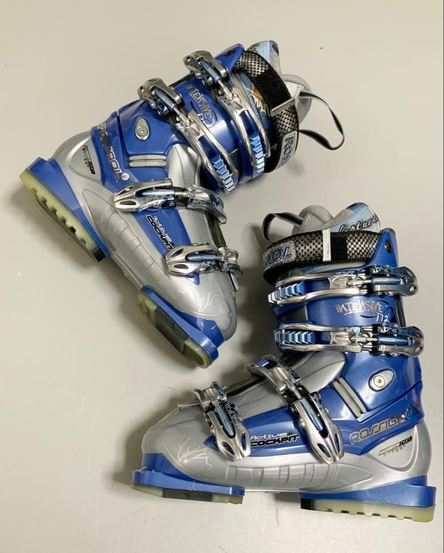 DYNAMIC スキー4点セット 板138cm／靴23-23.5cm