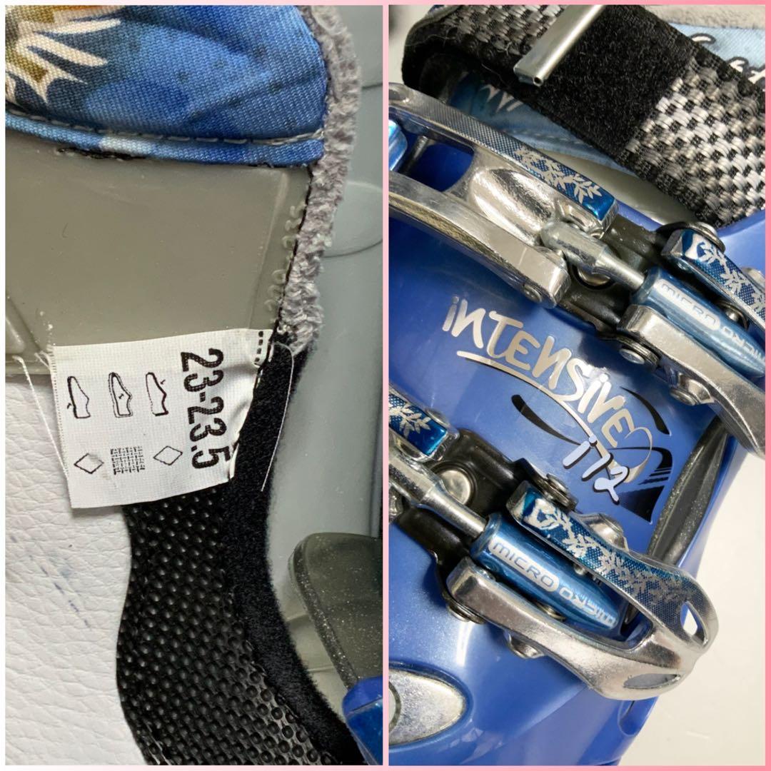 DYNAMIC スキー4点セット 板138cm／靴23-23.5cm