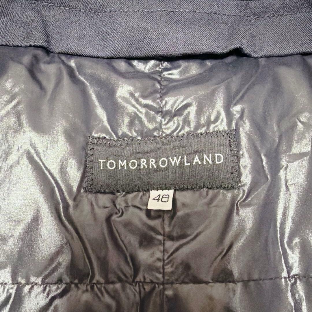 TOMORROWLAND ステンカラーコート　ダウンライナー付き　ネイビー