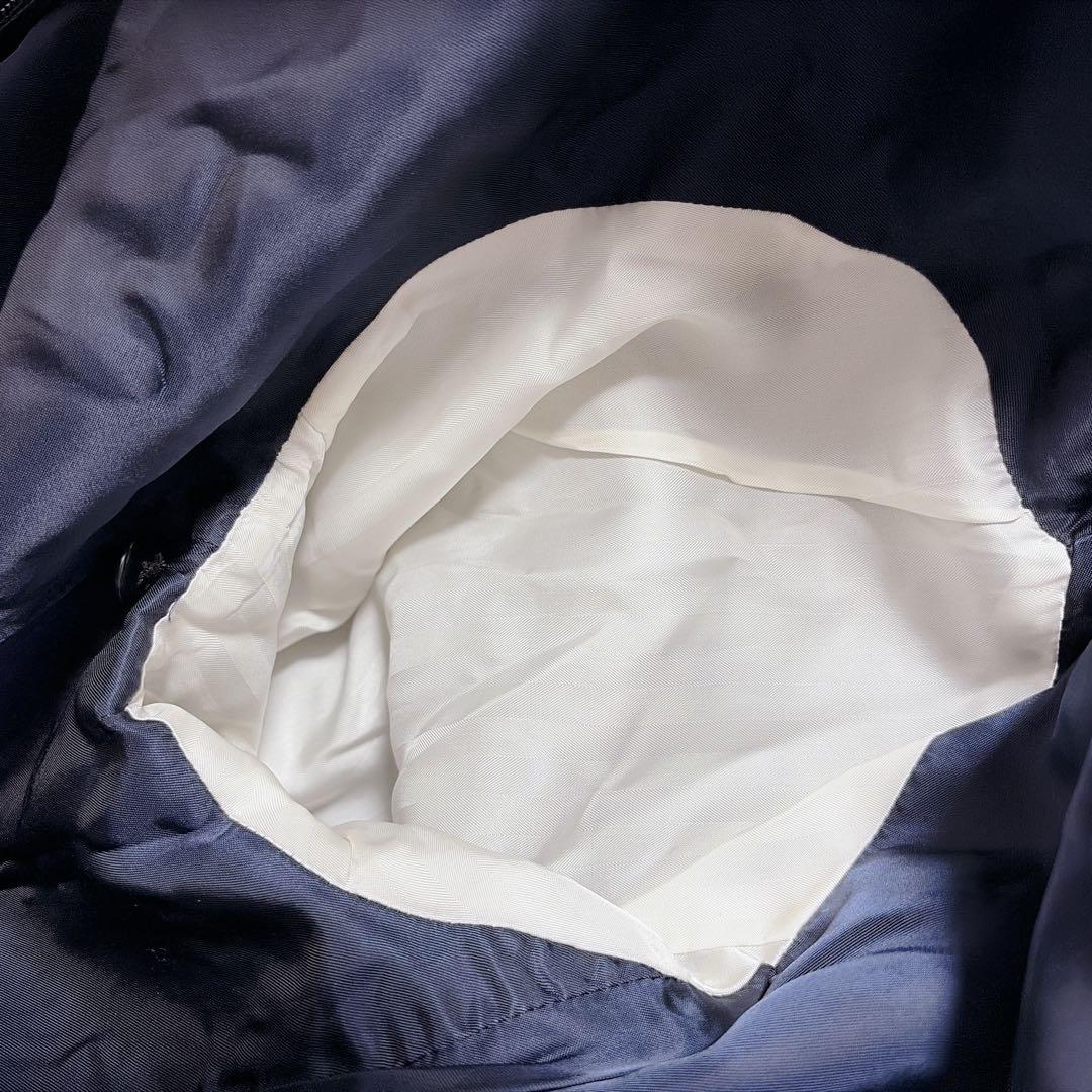 TOMORROWLAND ステンカラーコート　ダウンライナー付き　ネイビー