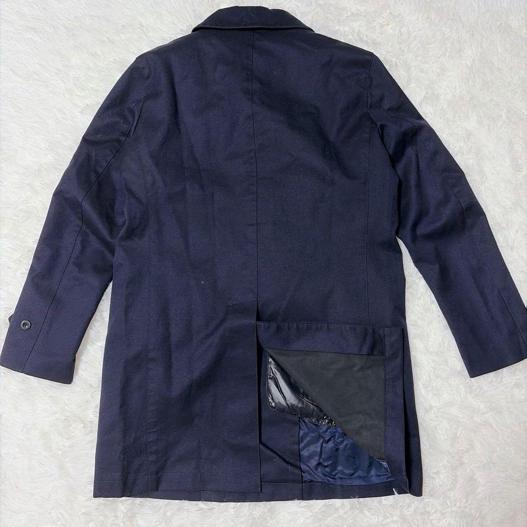 TOMORROWLAND ステンカラーコート　ダウンライナー付き　ネイビー