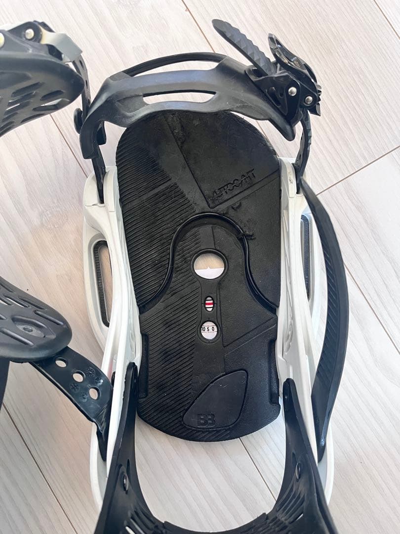 スノーボード ビンディング GENESIS ホワイト/ブラックバートンLサイズ