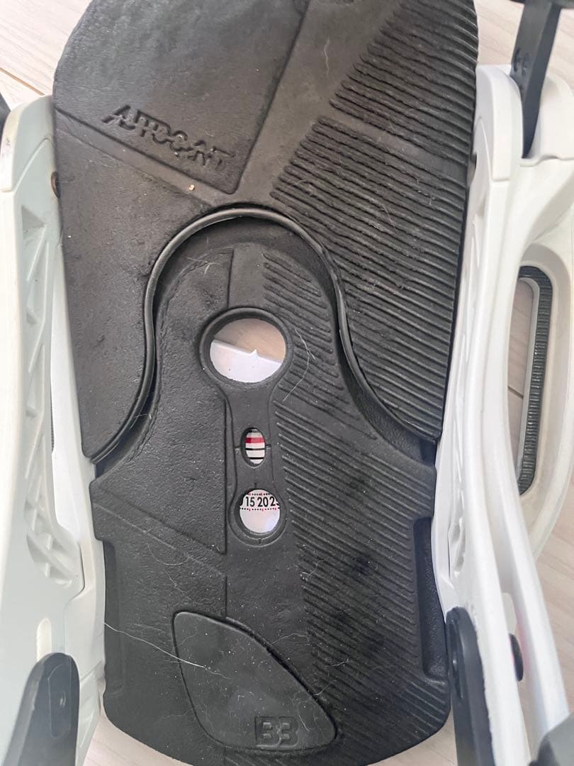 スノーボード ビンディング GENESIS ホワイト/ブラックバートンLサイズ