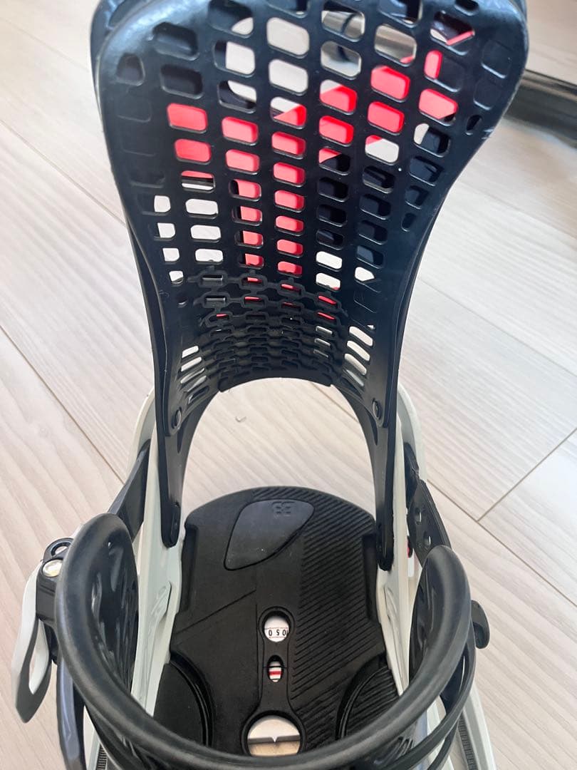 スノーボード ビンディング GENESIS ホワイト/ブラックバートンLサイズ