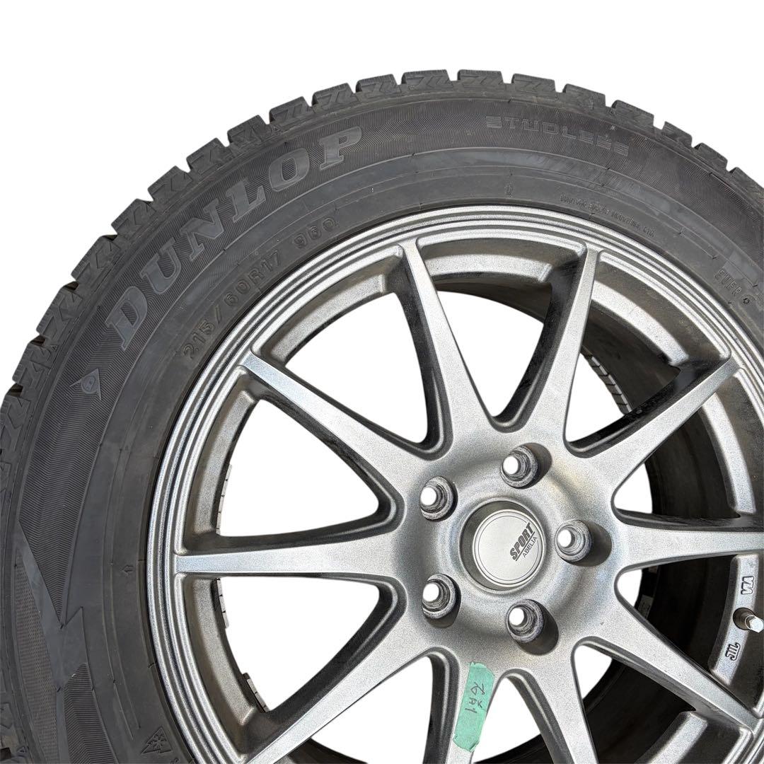 DUNLOP スタッドレス 215/60R17 SPORT ABELI
