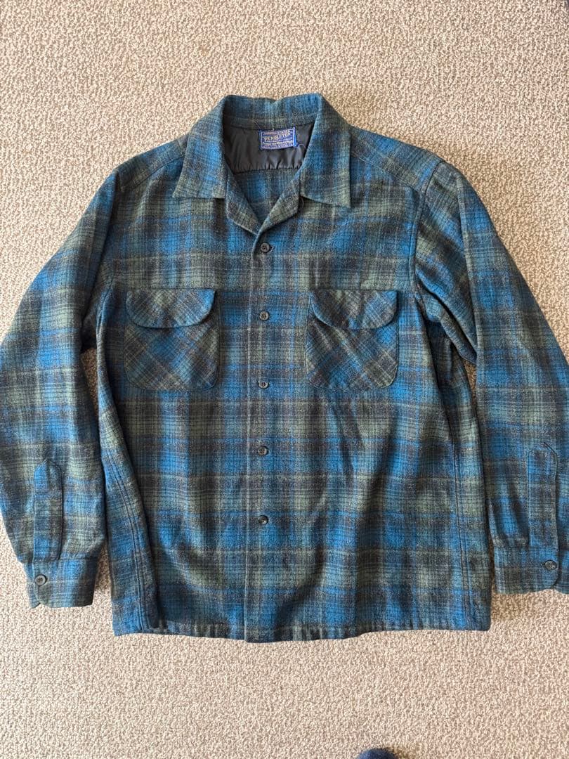 60s Pendleton ペンドルトン ボードシャツ　ウールシャツ