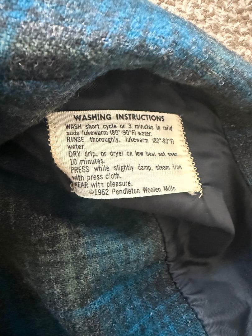60s Pendleton ペンドルトン ボードシャツ　ウールシャツ
