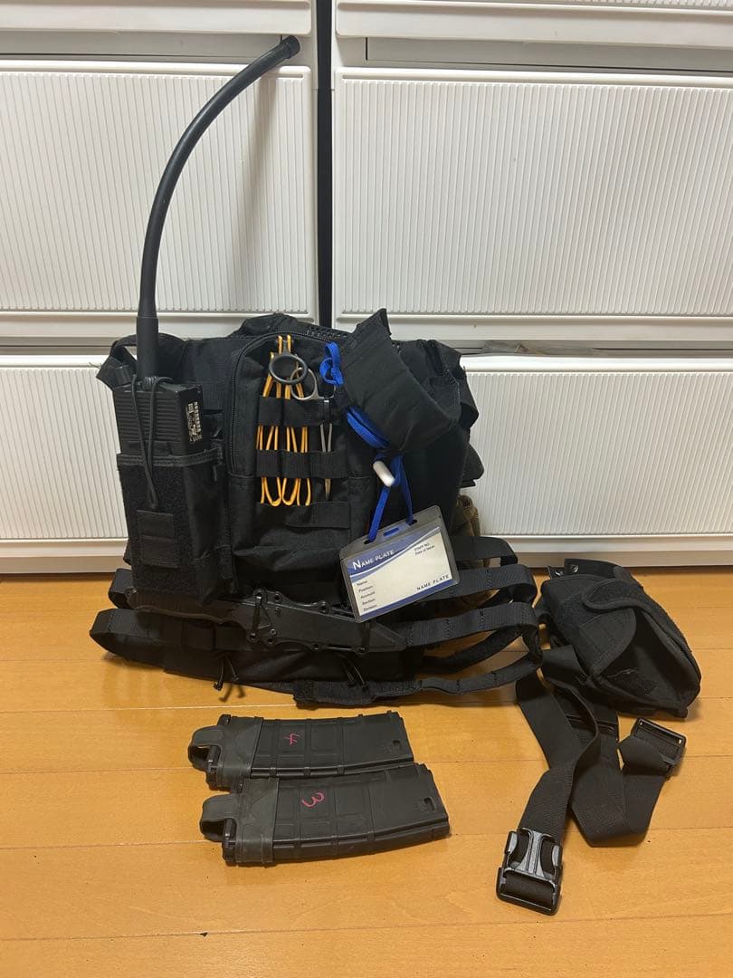 サバゲー　引退品　プレートキャリア