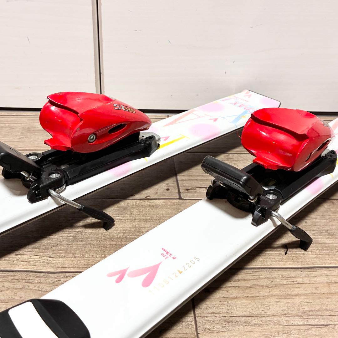 【板110cm/靴21cm】KAZAMA SPAXJ スキーセット