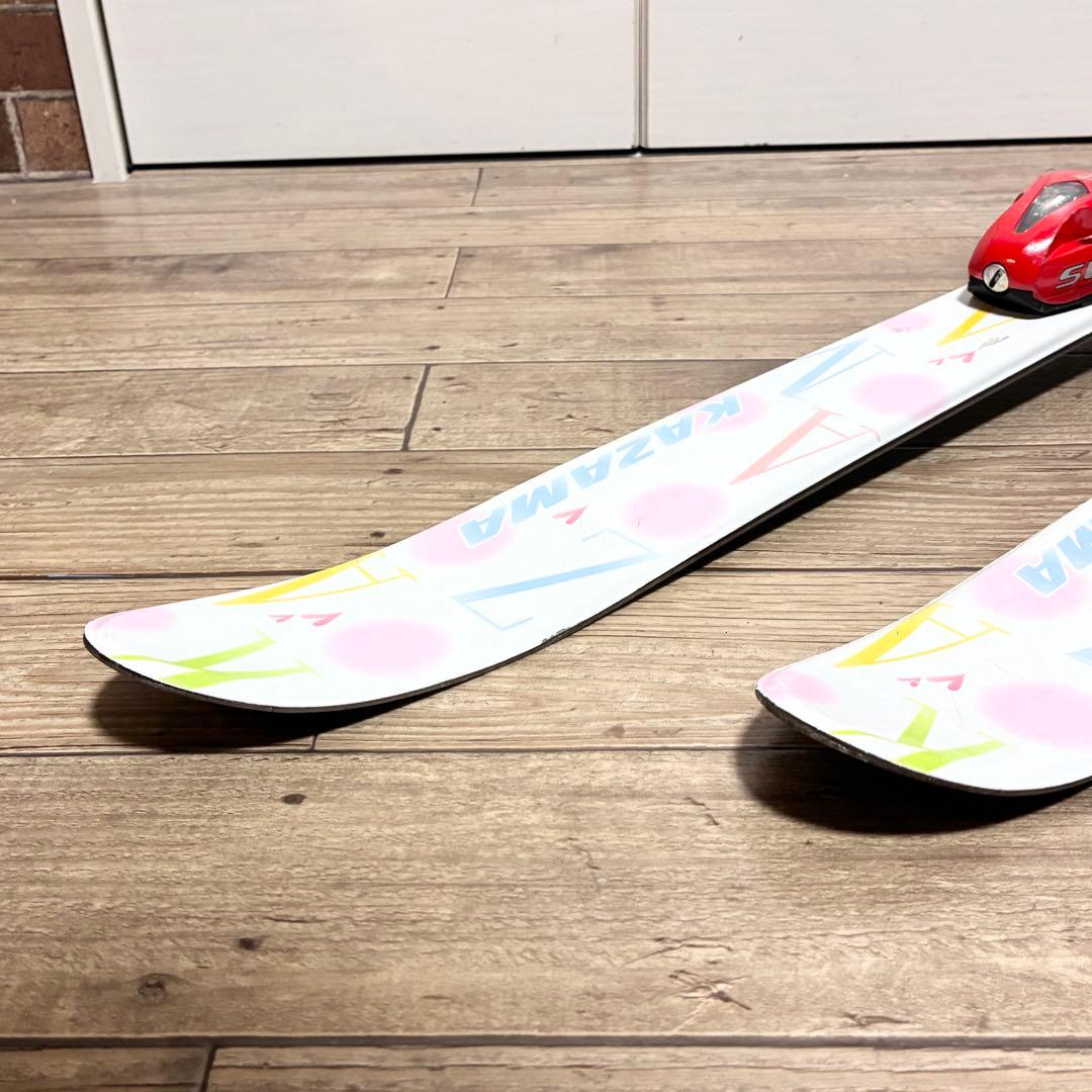 【板110cm/靴21cm】KAZAMA SPAXJ スキーセット