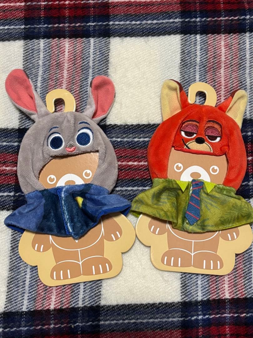 himawari⭐︎ズートピア　キーホルダー　ぬいぐるみコスチューム　2点