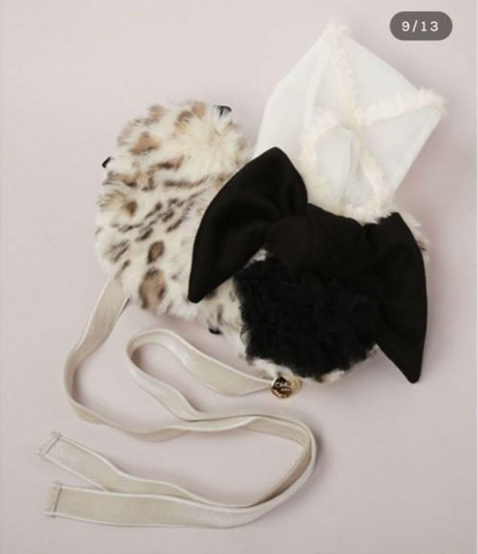 Ca4la ハート型のイヤマフ付きヘアバンド