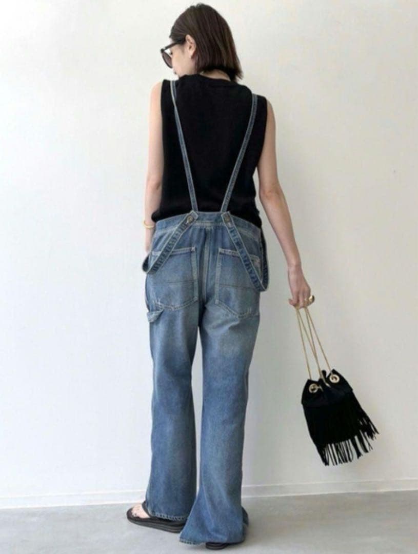 タグ付き　未使用　ドゥーズィエムクラス　デニム　オーバーオール