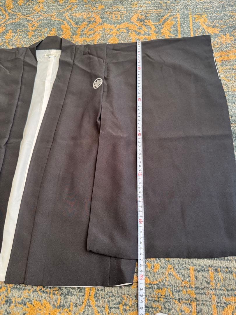 【美品】Catherine Cottage 黒紋付袴セット115cm 七五三に♪