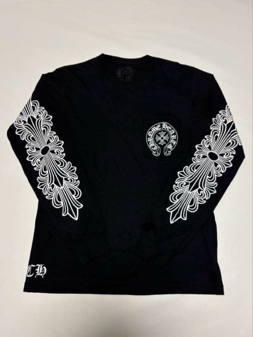 ロムハーツ　ロンT BLACK XL