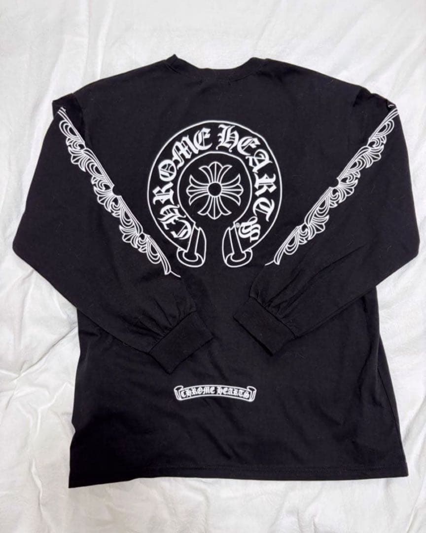 ロムハーツ　ロンT BLACK XL