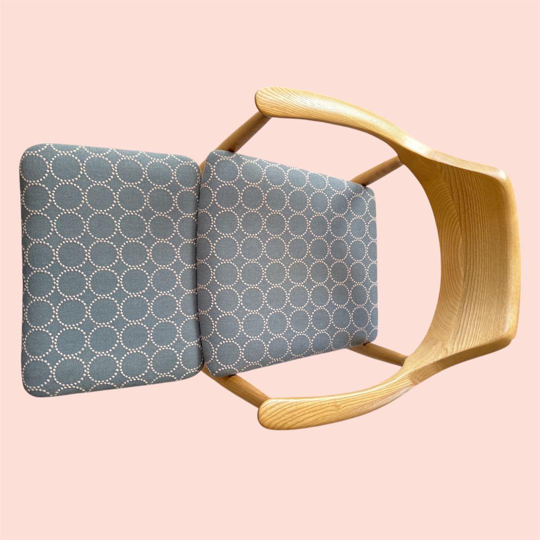 【送料無料】ミナペルホネン生地使用チェア　イス　 椅子　ダイニングチェア　家具