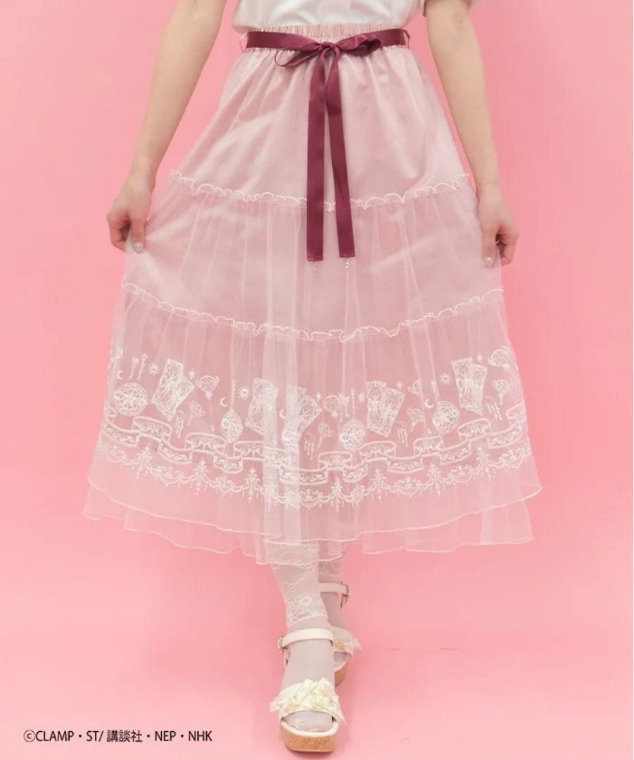 【axes femme】カードキャプターさくら ブラウス,スカート