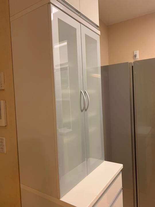 ニトリ食器棚★キッチンボード★ホワイト