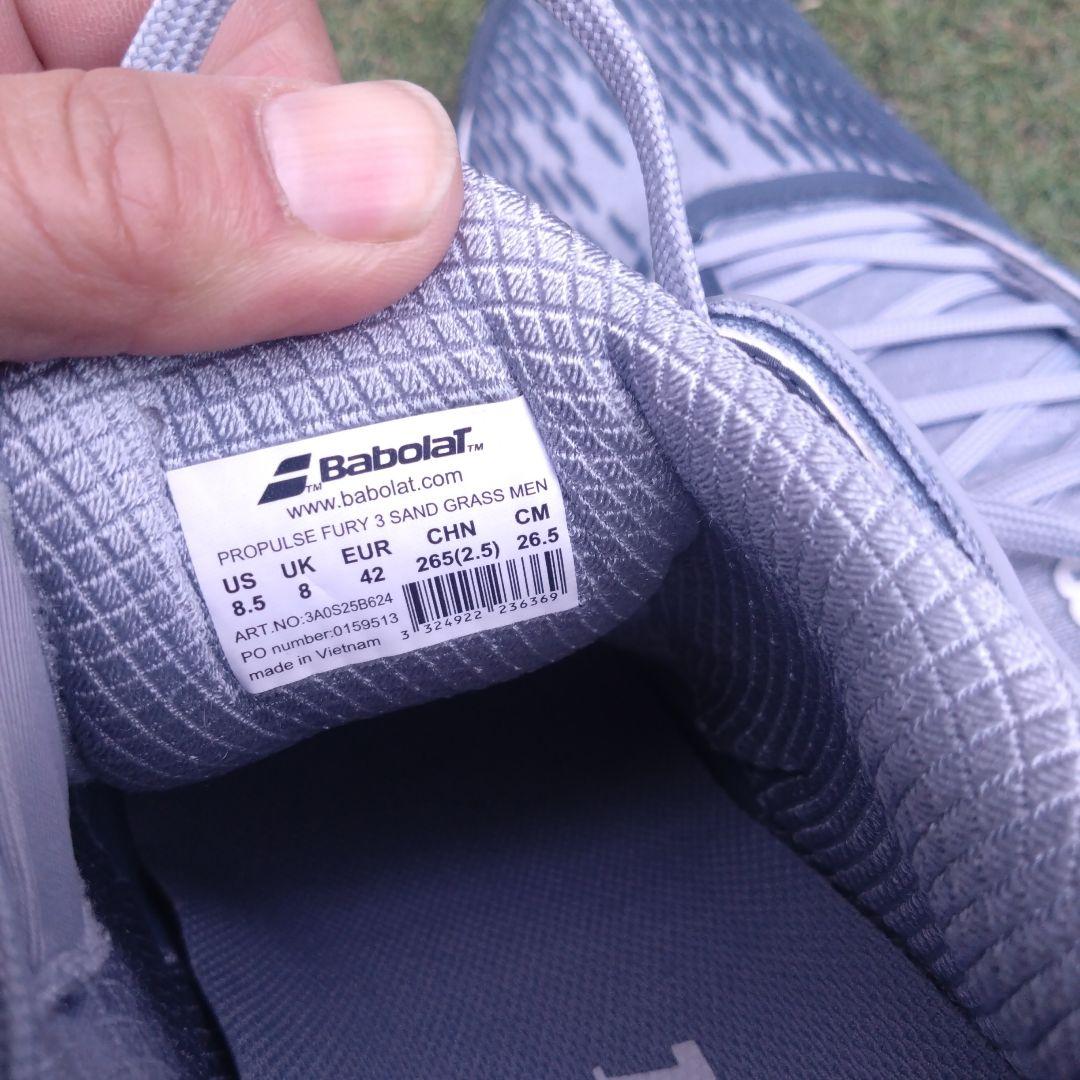 バボラテニスシューズ（26.5センチ）